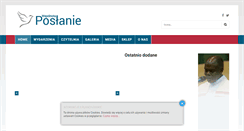 Desktop Screenshot of poslanie.pl
