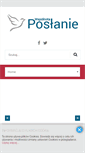 Mobile Screenshot of poslanie.pl